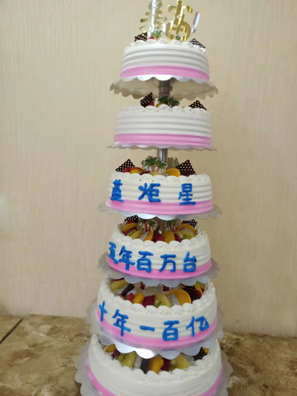 藍(lán)炬星五年百萬臺,十年一百億的目標(biāo)