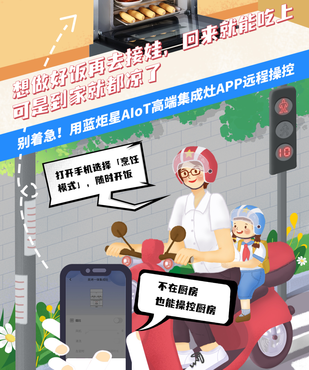 藍(lán)炬星集成灶