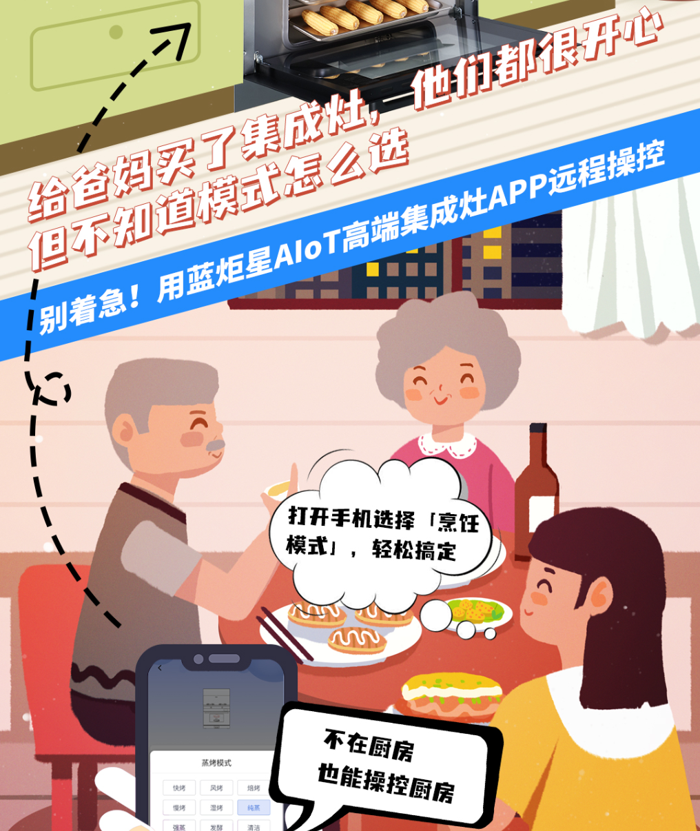 藍(lán)炬星集成灶